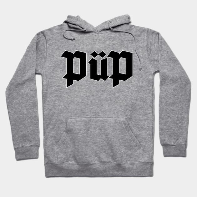 PüP logo Hoodie by mickeyralph
